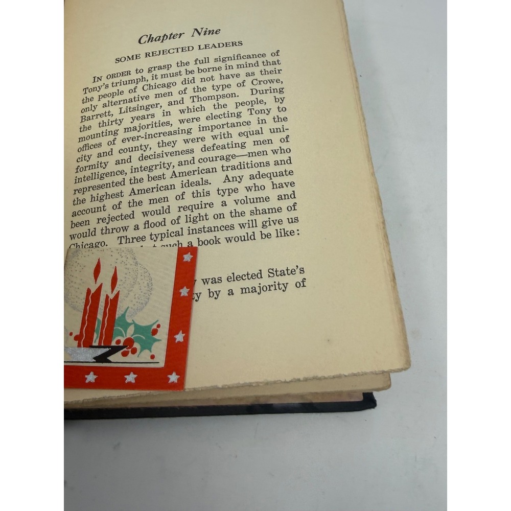 The Underworld of American Politics Fletcher Dobyns 1932 Hardcover Vintage Book - Picture 5 of 8